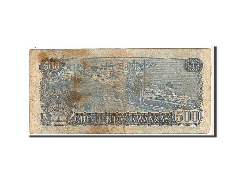 Angola, 500 Kwanzas, 1976, KM #112a, VG(8-10), AK167675