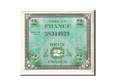 France, 2 Francs, 1944 Flag/France, 1944, KM #114a, EF(40-45), 58344929,...