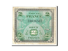 Francia, 2 Francs, 1944 Flag/France, 1944, KM:114a, 1944, MB, Fayette:16.1