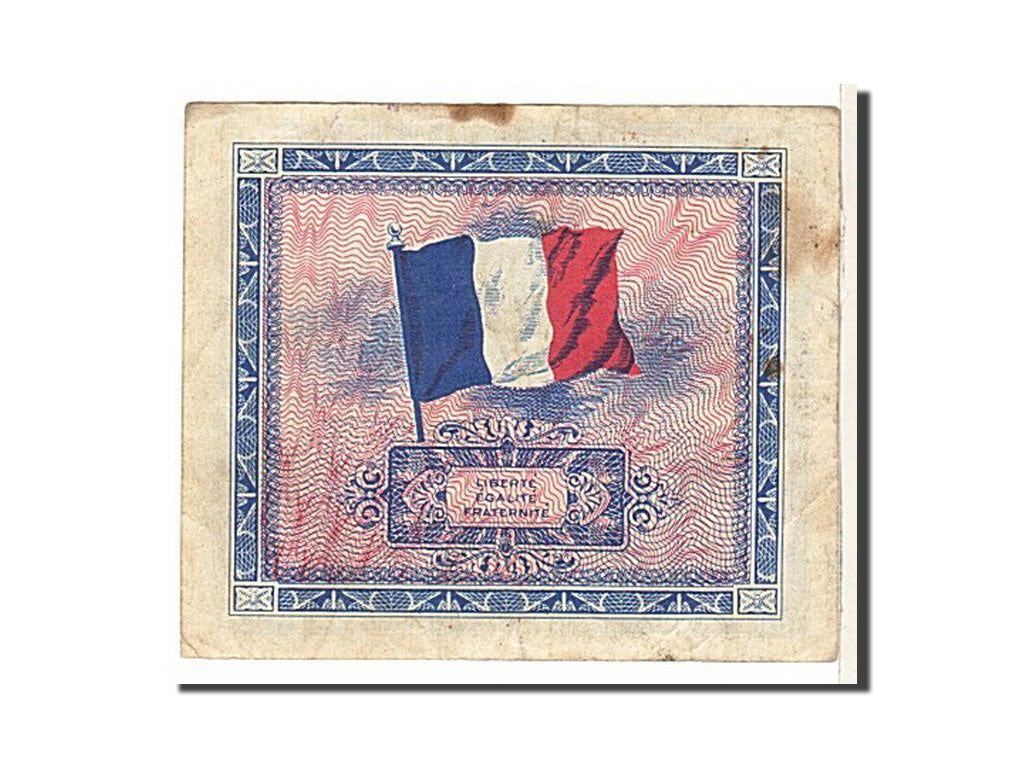 France, 10 Francs, 1944 Flag/France, 1944, KM #116a, VG(8-10), 63175343,...