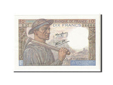 Banconote, Francia, 10 Francs, 10 F 1941-1949 ''Mineur'', 1943, SPL