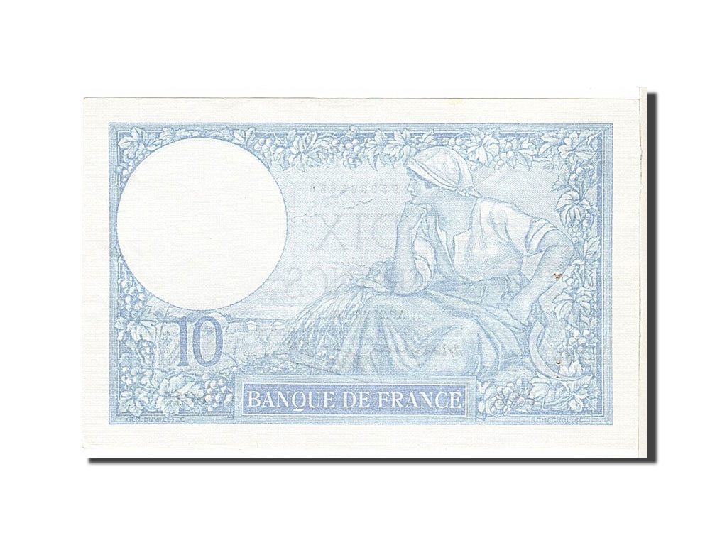 Banknote, France, 10 Francs, 10 F 1916-1942 ''Minerve'', 1940, UNC(63)