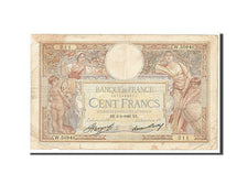 France, 100 Francs, 100 F 1908-1939 ''Luc Olivier Merson'', 1936, KM #78c,...