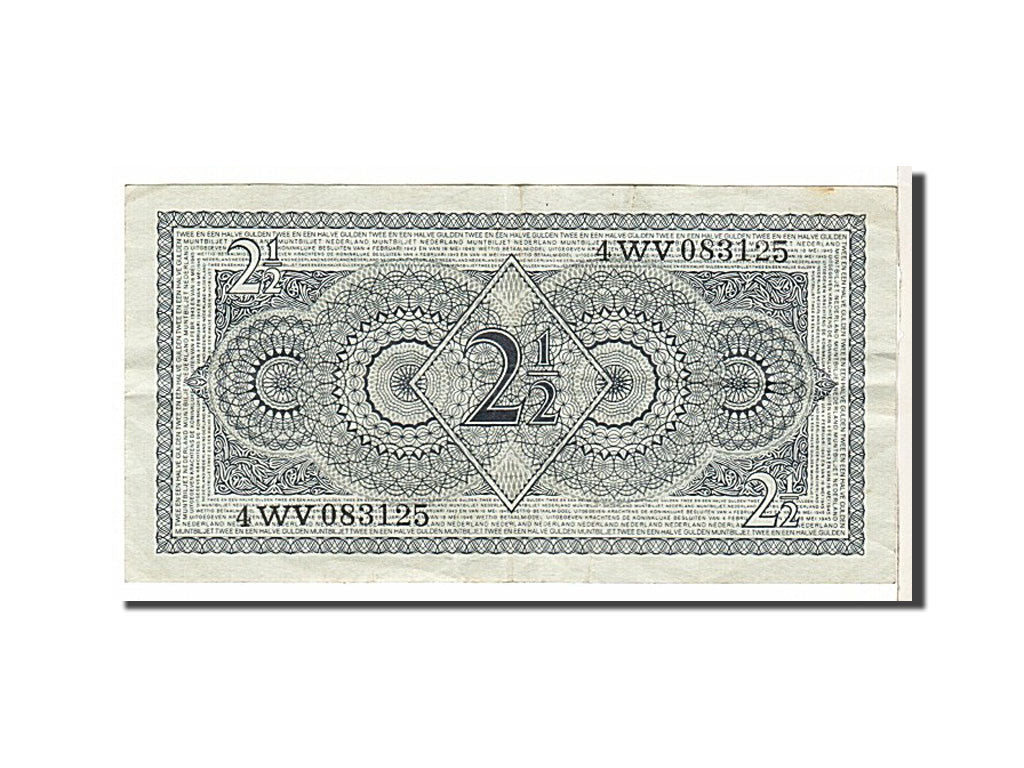 Banknote, Netherlands, 2 1/2 Gulden, 1949, EF(40-45)