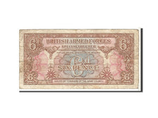 Great Britain, 6 Pence, 1943, KM #M1, VF(20-25)