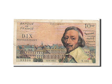 Francia, 10 Nouveaux Francs, 10 NF 1959-1963 ''Richelieu'', 1960, KM:142a, MB