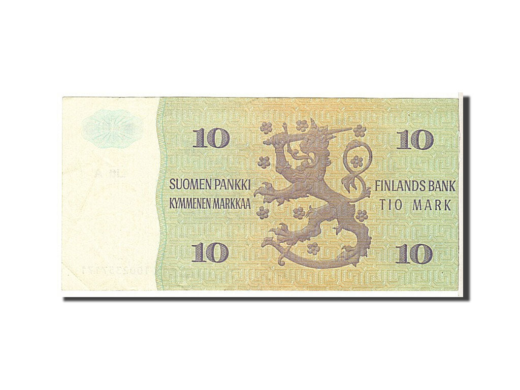 Finland, 10 Markkaa, 1980, KM #112a, EF(40-45), 1002357171