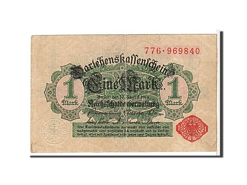 Germany, 1 Mark, 1914, KM #51, EF(40-45), 776969840