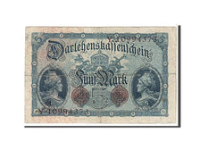 Banconote, Germania, 5 Mark, 1914, MB
