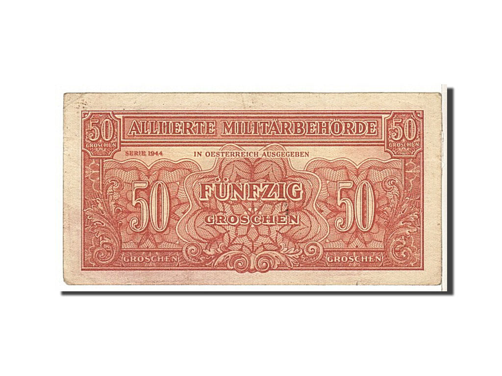 Austria, 50 Groschen, 1944, KM #102b, EF(40-45)