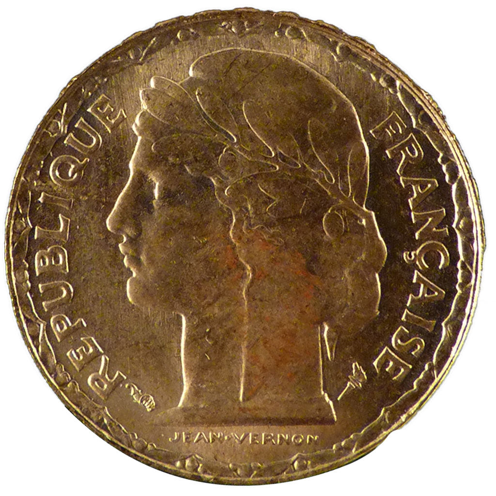 FRANCE, 100 Francs, 1929, MS(60-62), Aluminum-Bronze, Gadoury #1146, 3.40