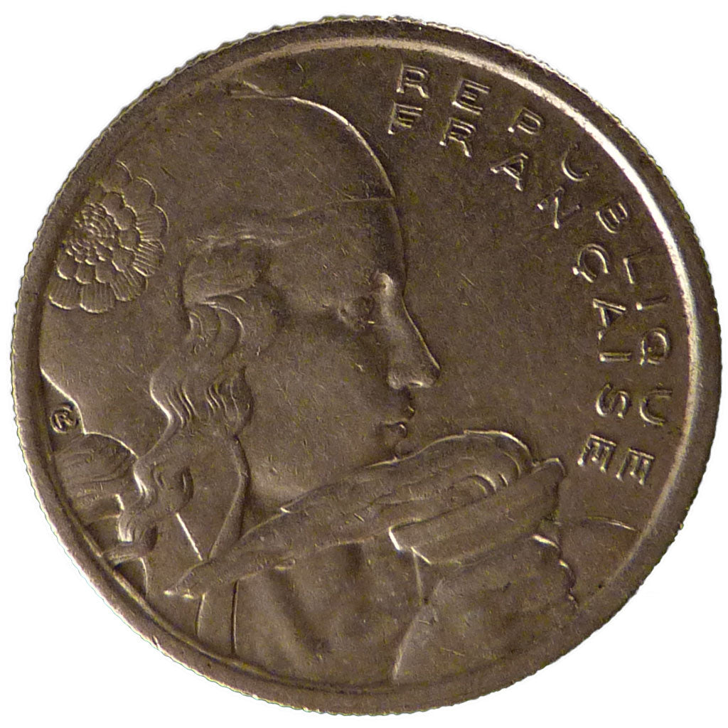 FRANCE, 100 Francs, 1958, EF(40-45), Cupro-nickel, Gadoury #897, 6.10