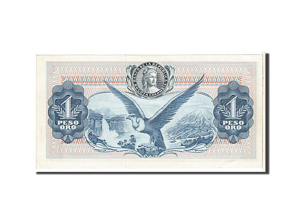 Billete, 1 Peso Oro, 1959, Colombia, SC