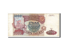 Biljet, Rusland, 5000 Rubles, 1993, TTB