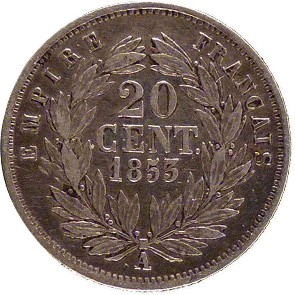 Second Empire, 20 Centimes Napoléon