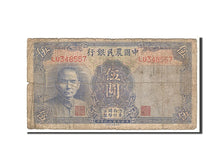 China, 5 Yüan, 1941, KM #475, VF(20-25), LU348557