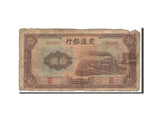 China, 10 Yüan, 1941, KM #159a, VG(8-10), J312405