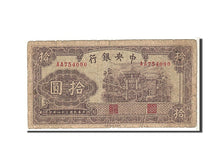 China, 10 Yuan, 1942, VG(8-10), AA754090