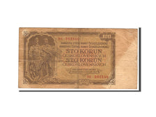 Czechoslovakia, 100 Korun, 1953, KM #86b, VF(20-25), NR262546