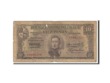 Billet, Uruguay, 10 Pesos, 1939, KM:37c, B