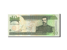 Dominican Republic, 10 Pesos Oro, 2002, KM #168b, UNC(65-70), GA000847