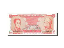 Banknote, Venezuela, 5 Bolivares, 1989, KM:70a, UNC(65-70)