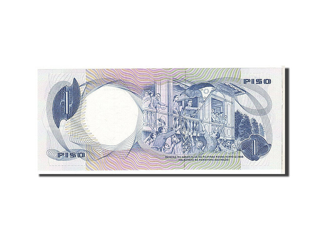 Banknote, Philippines, 1 Piso, 1969, UNC(65-70)