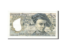 Geldschein, Frankreich, 50 Francs, 50 F 1976-1992 ''Quentin de La Tour'', 1980