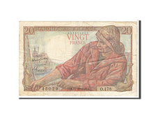 Banconote, Francia, 20 Francs, 20 F 1942-1950 ''Pêcheur'', 1948, MB