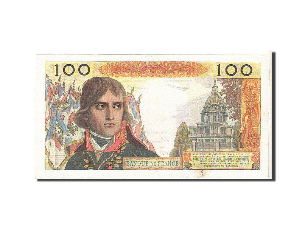 Francia, 100 Nouveaux Francs, 100 NF 1959-1964 ''Bonaparte'', 1963, KM:144a,...