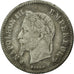 Moneda, Francia, Napoleon III, Napoléon III, 20 Centimes, 1866, Strasbourg