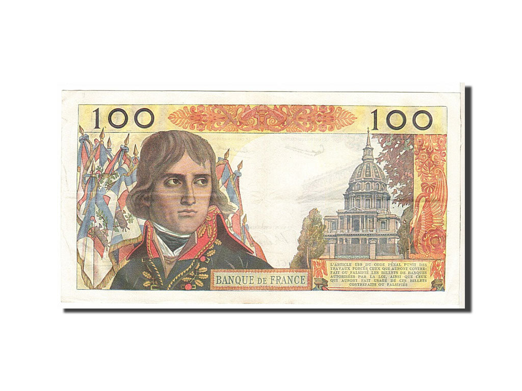 France, 100 Nouveaux Francs, 100 NF 1959-1964 ''Bonaparte'', 1963, KM #144a,...