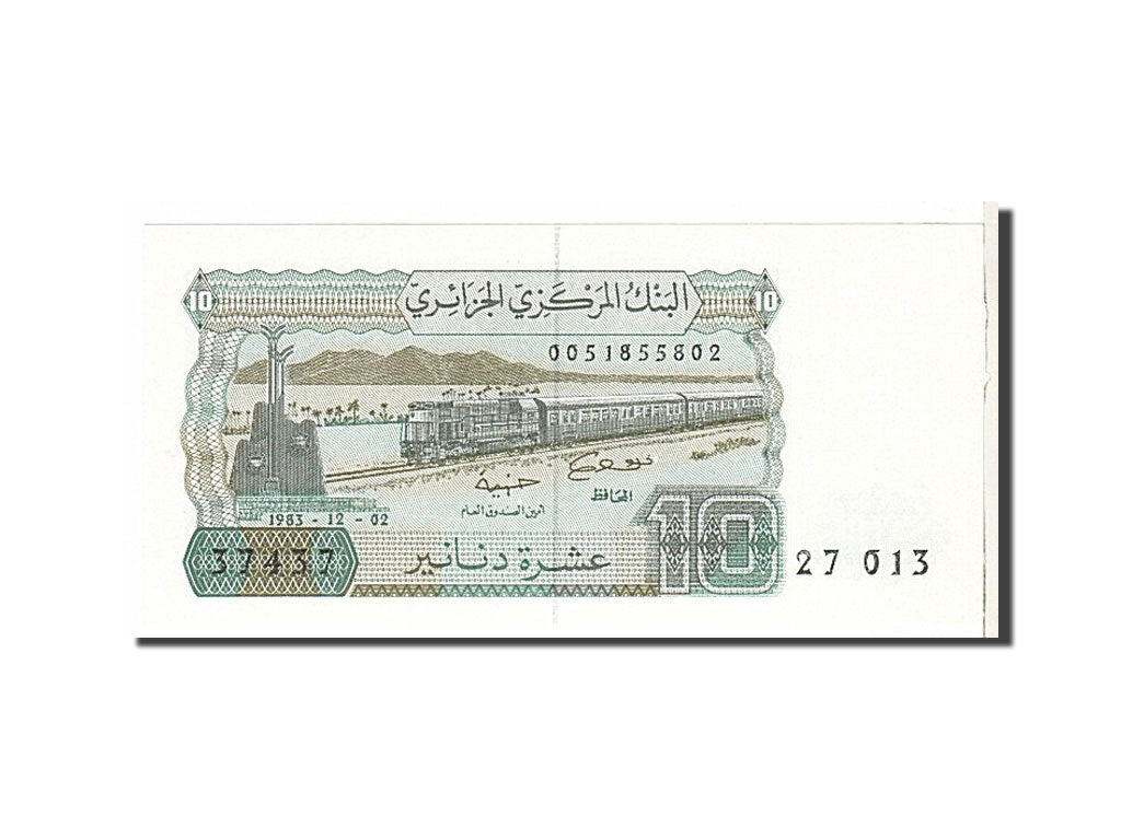 Algeria, 10 Dinars, 1983, KM #132a, UNC(65-70), 27013