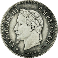Coin, France, Napoleon III, Napoléon III, 20 Centimes, 1866, Strasbourg