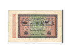 Geldschein, Deutschland, 20,000 Mark, 1923, KM:85a, SS