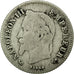 Moneda, Francia, Napoleon III, Napoléon III, 20 Centimes, 1866, Bordeaux, BC+
