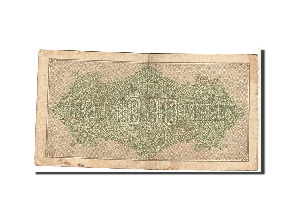 Billete, 1000 Mark, 1922, Alemania, KM:76b, BC+