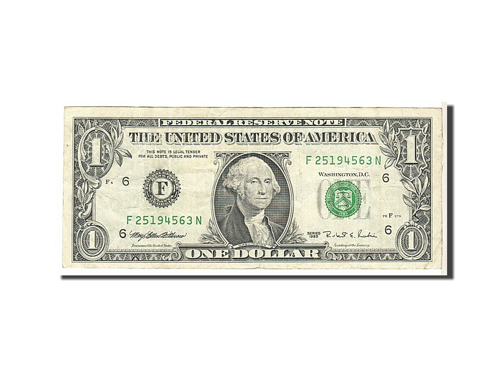 Banknote, United States, One Dollar, 1995, VF(20-25)