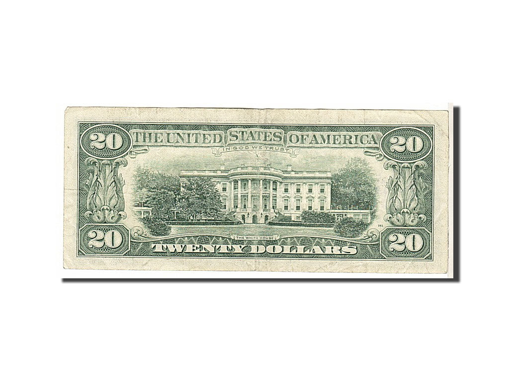 Banknote, United States, Twenty Dollars, 1985, KM:3737, EF(40-45)