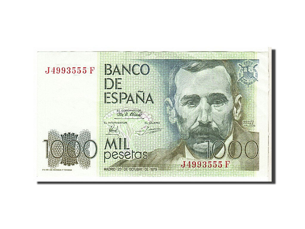 Billete, 1000 Pesetas, 1979, España, KM:158, MBC