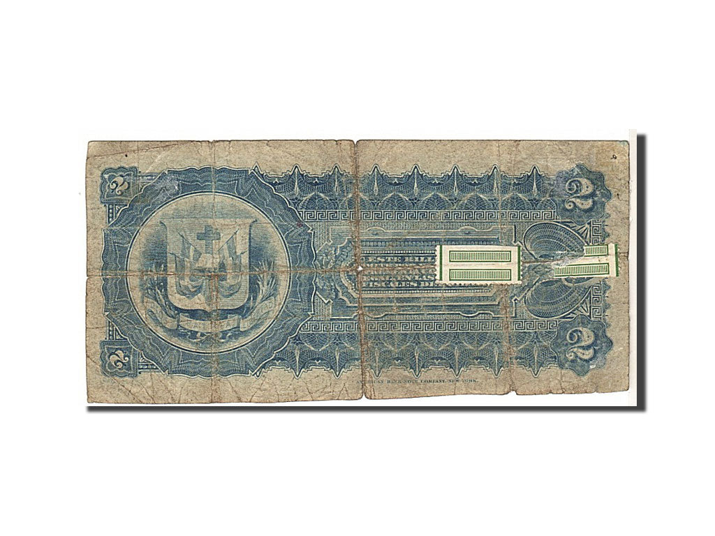 Repubblica domenicana, 2 Pesos, 1880, B