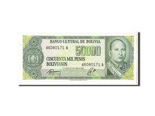 Banknote, Bolivia, 50,000 Pesos Bolivianos, 1984, KM:170a, UNC(65-70)