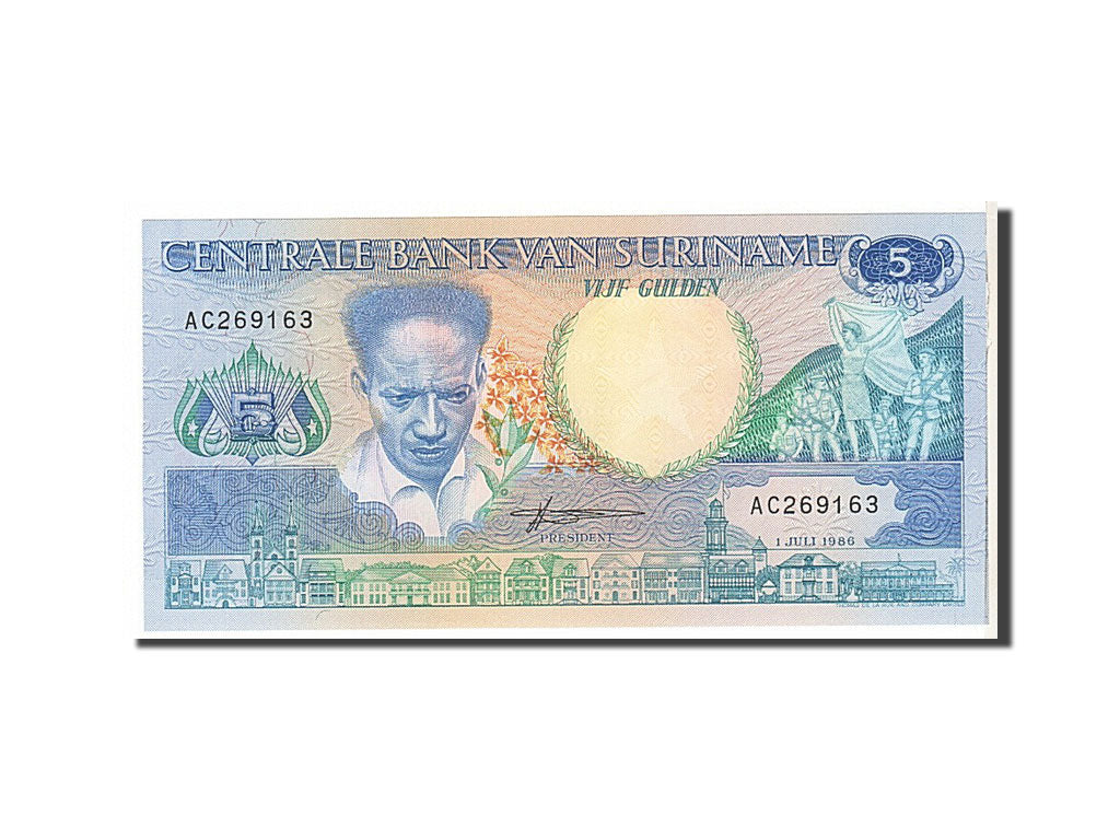 Suriname, 500 Gulden, 1986, KM #135a, UNC(65-70), AC269163