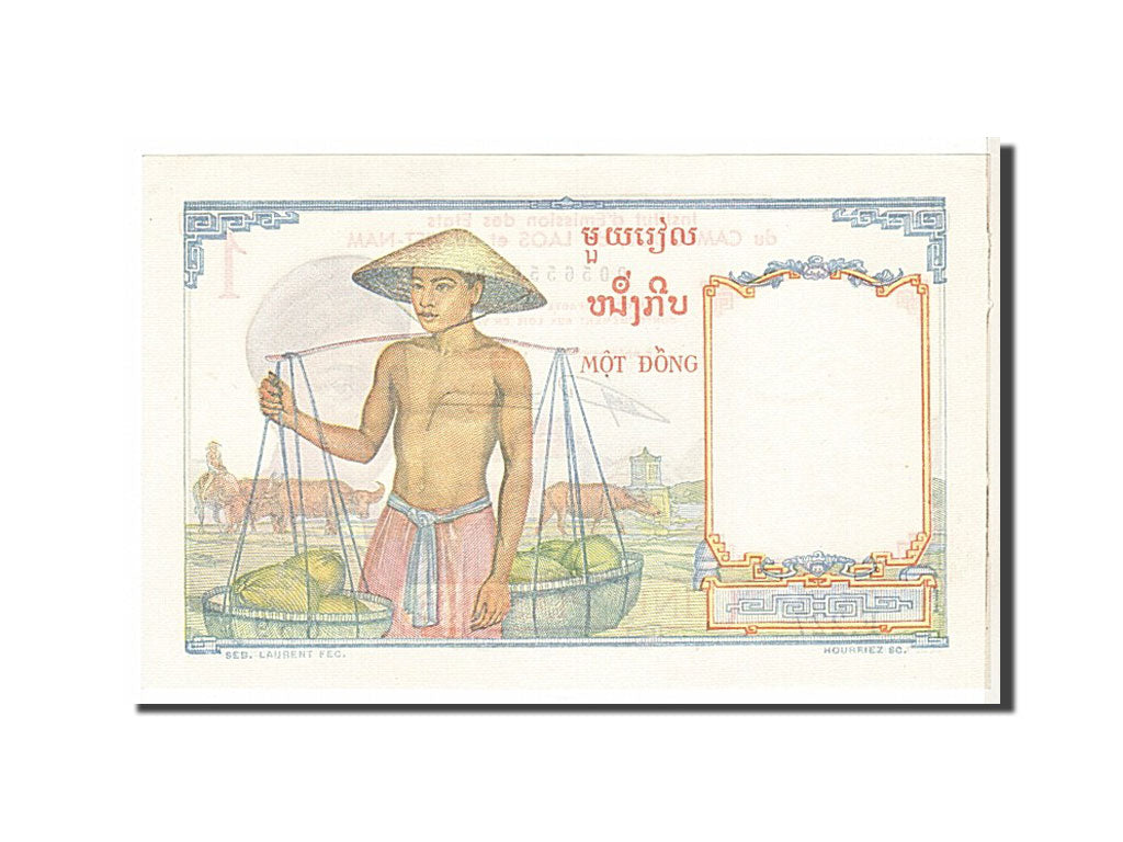 Banknote, French Indochina, 1 Piastre, 1953, UNC(63)