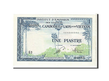 French Indo-China, 1 Piastre = 1 Dong, 1954, KM #105, UNC(63), G360083
