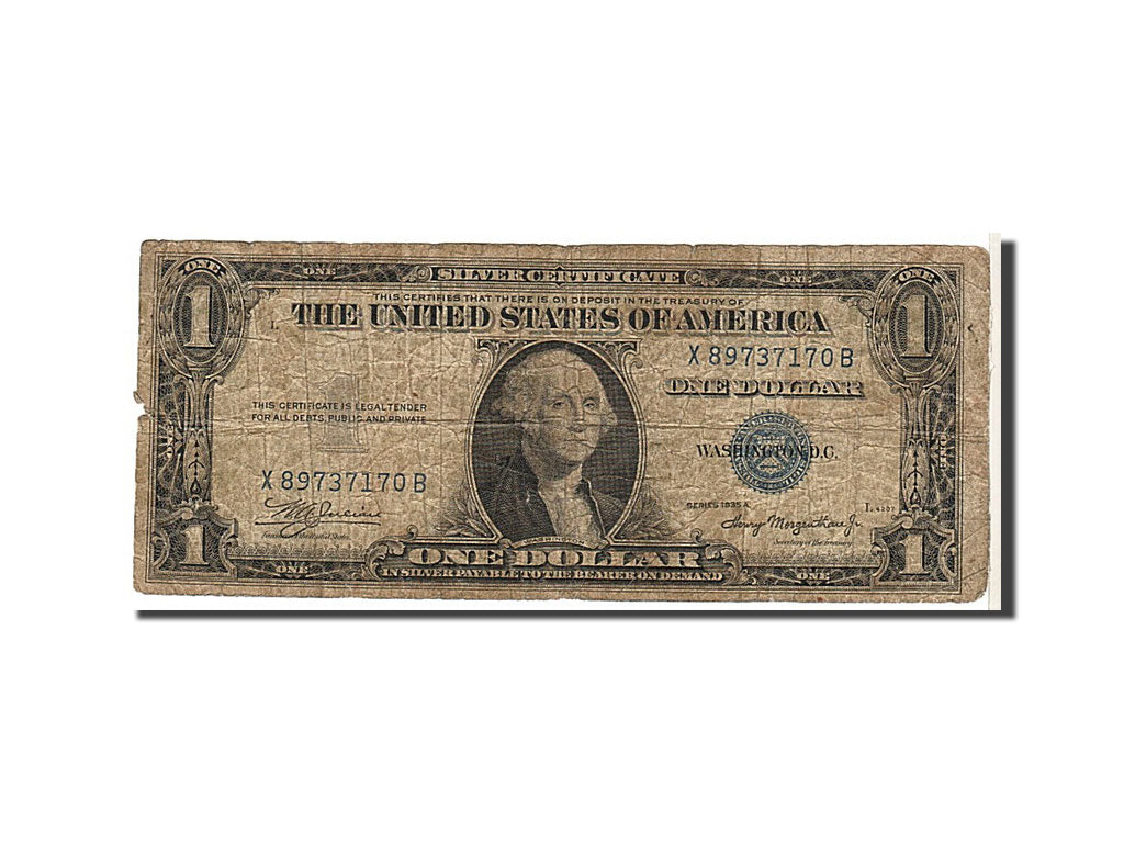 United States, One Dollar, 1935, KM #1453, VG(8-10), X89737170B
