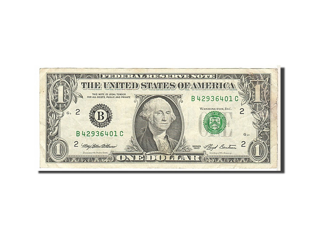 United States, One Dollar, 1993, KM #4013, VF(20-25), B42936401C