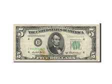 Banknote, United States, Five Dollars, 1950, KM:1818, VF(30-35)