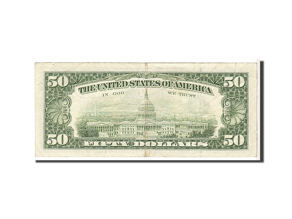 United States, Fifty Dollars, 1985, KM #3754, EF(40-45), G08289032B