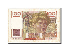 Geldschein, Frankreich, 100 Francs, 100 F 1945-1954 ''Jeune Paysan'', 1946, SS